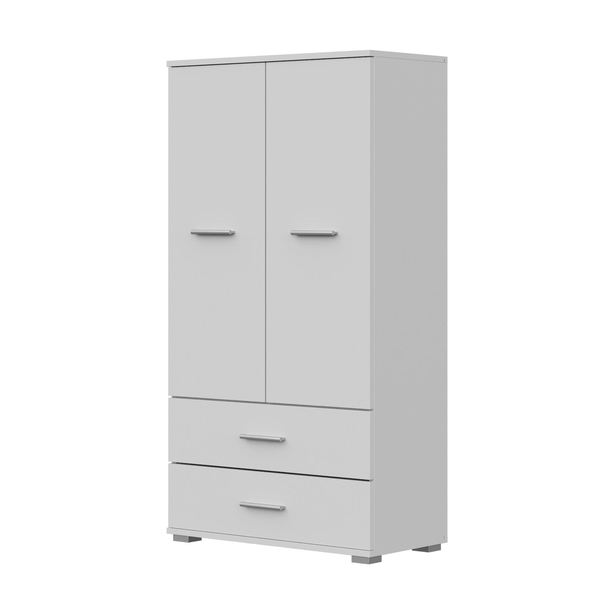 Komodee Hochschrank Weiß 69x130x36 cm