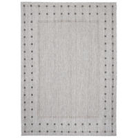 TEPPICH MELISSA Grau 140/200 cm - Grau, Kunststoff (140/200cm) - Tapiso
