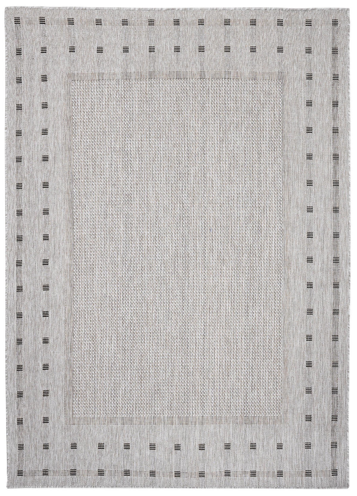 TEPPICH MELISSA Grau 140/200 cm - Grau, Kunststoff (140/200cm) - Tapiso