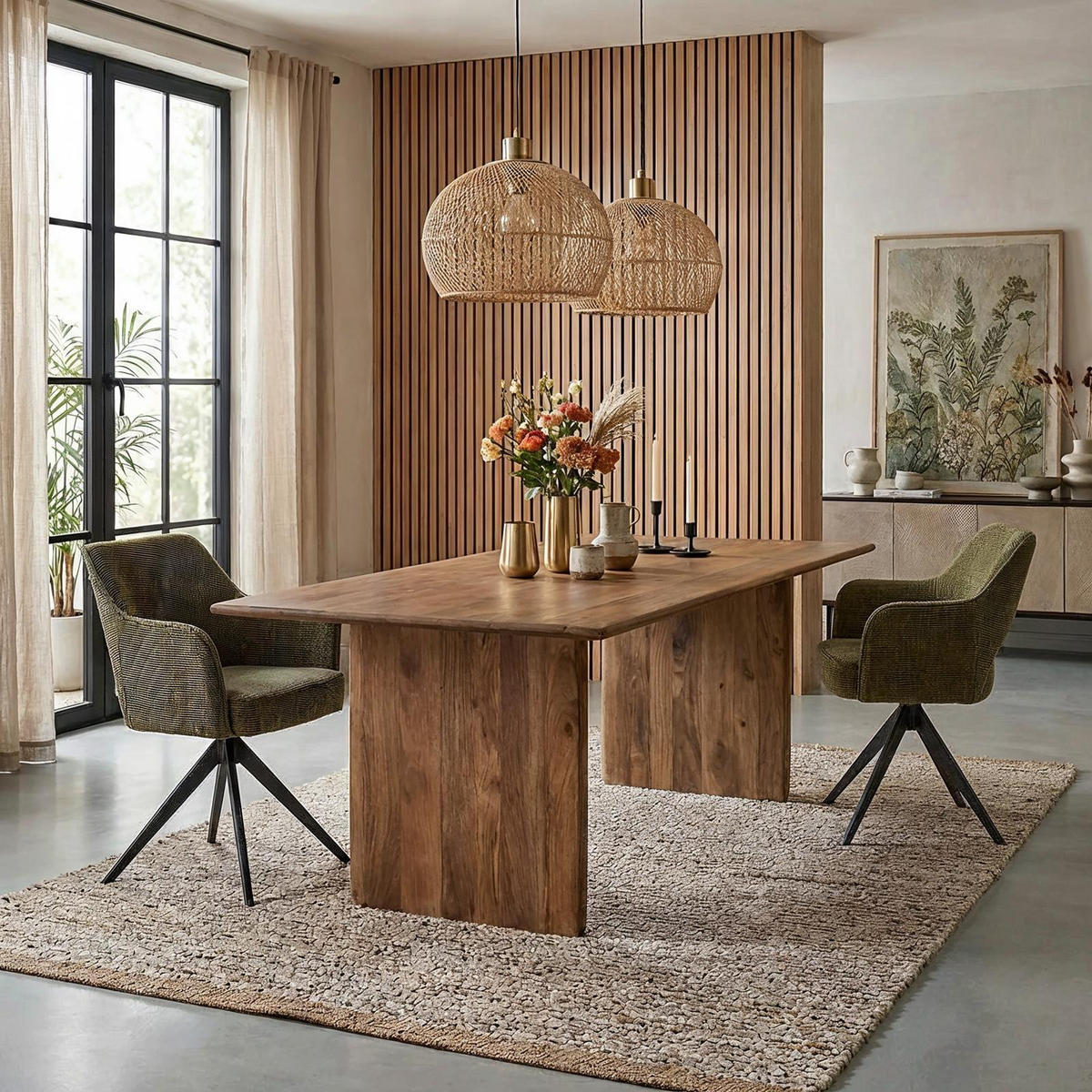 ESSTISCH PURI natur - Naturfarben, Holz (100/180/76cm) - IDIMEX