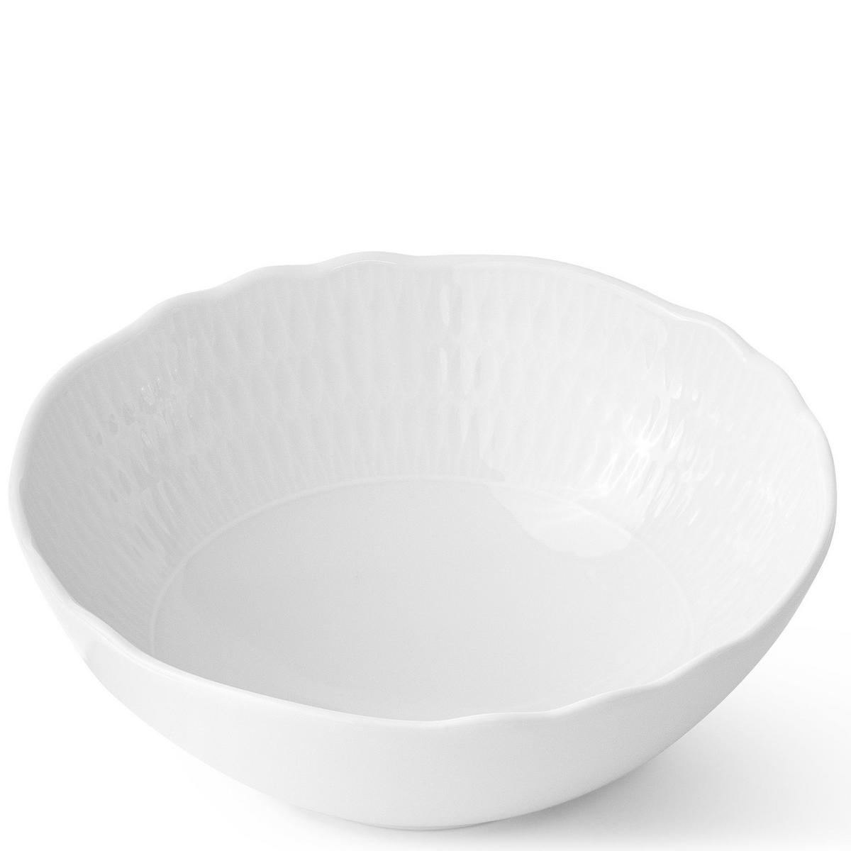 SALATSCHÜSSEL-SET CMIELOW SOFIA 6-tlg aus Porzellan - Weiß, Keramik - KONSIMO®