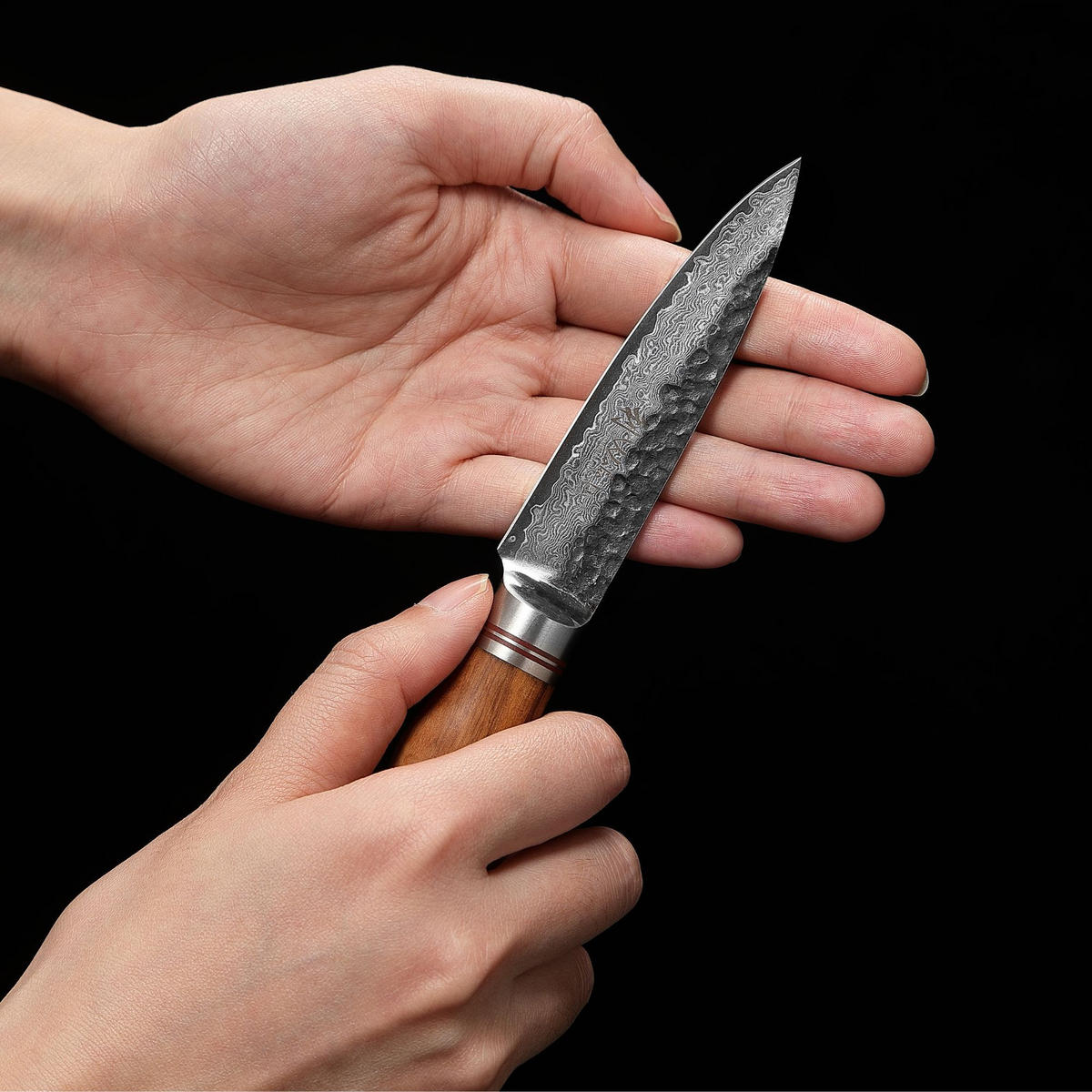 OFFICEMESSER 9 cm - Braun, Holz/Metall (21cm) - Wakoli