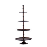 ETAGERE Glinda Braun 57/57/135cm - Braun, Metall (135cm) - PTMD Collection