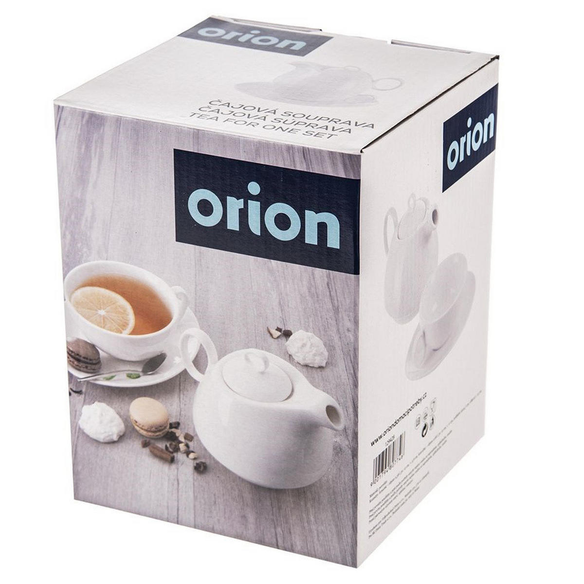 TEEKANNE Porzellan Mona mit Tasse 3-teilig Weiß - Weiß, Keramik (0.3L) - Orion 