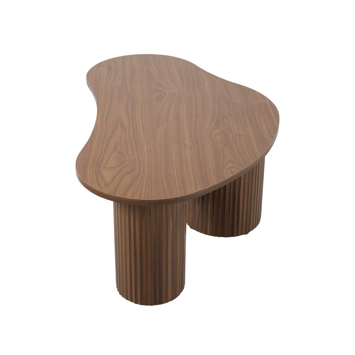 COUCHTISCH, Dunkelolz - Braun, Holzwerkstoff (100/60/38cm) - Oviala
