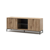 LOWBOARD Eliza Viking Oak 150 x 60 cm mit 2 Türen - Eichefarben, Holzwerkstoff (150/60/40.1cm) - Vicco