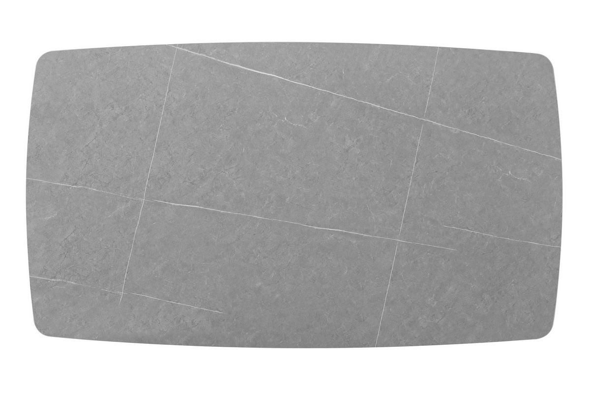 ESSTISCH MILANO - Schieferfarben/Anthrazit, Keramik (80/140/75cm) - SAM