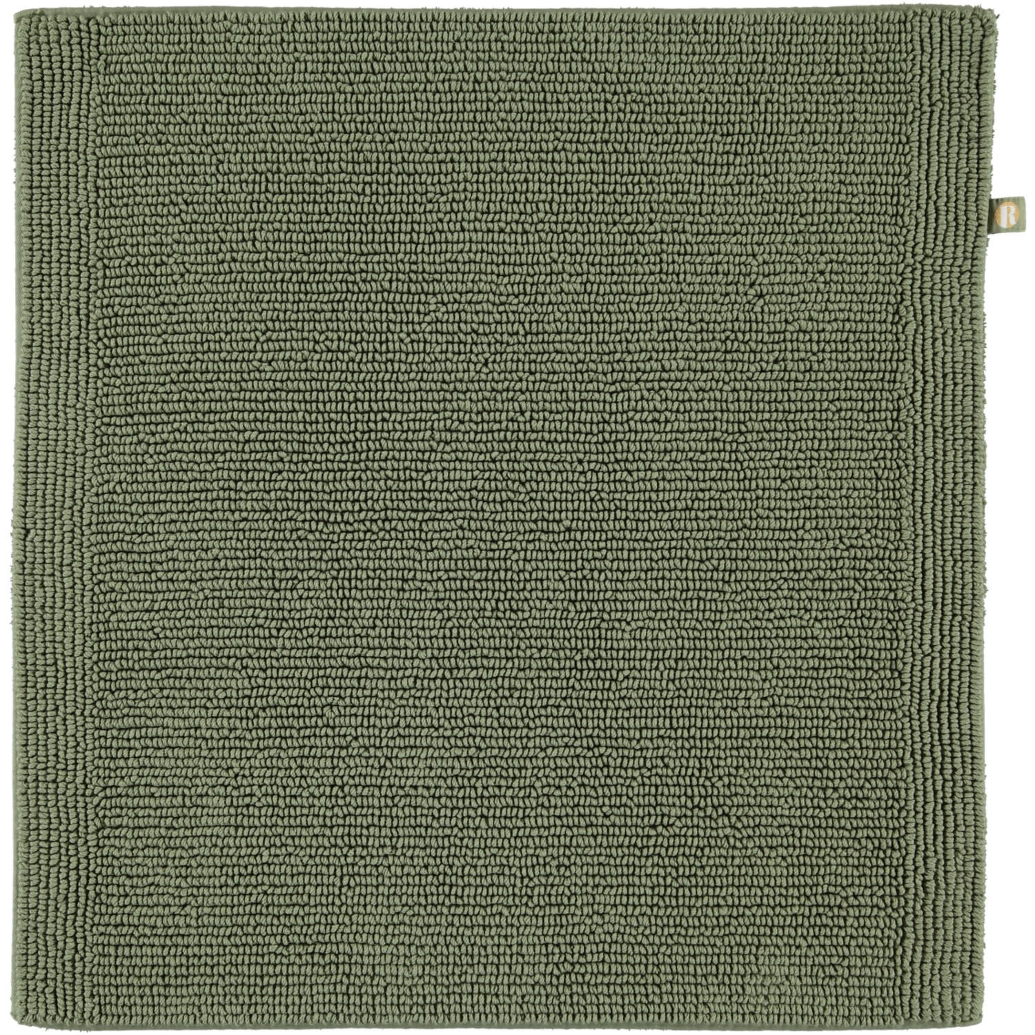 BADTEPPICHE PUR OLIVE - 404 - Grün, Textil (60/60cm) - Rhomtuft