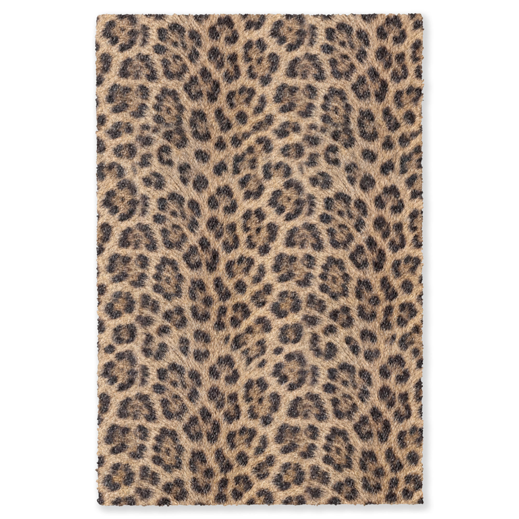 TEPPICH - Leopard - Mantel - Klassisch - Braun - 80x120 cm - Braun, Kunststoff/Textil (80/0.4cm) - OnlyWow