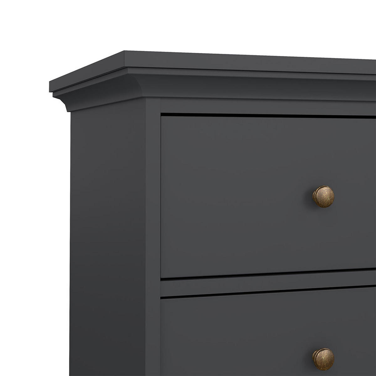 KOMMODE Schwarz - Schwarz, Holzwerkstoff (96/87/48cm) - ebuy24