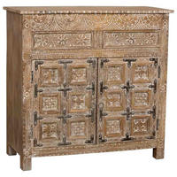 SIDEBOARD aus Holz 92x40x90 cm - Weiß, Holz (92/90/40cm) - Wanderlust