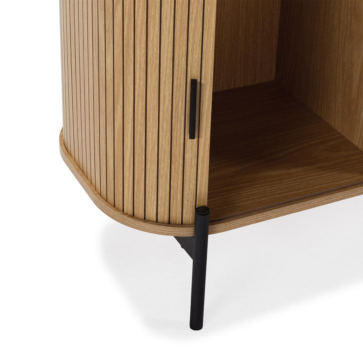 TV-ELEMENT Mónaco 2 türen Eiche-Optik - Honigeiche, Holzwerkstoff (140/55/40cm) - VS Venta-stock