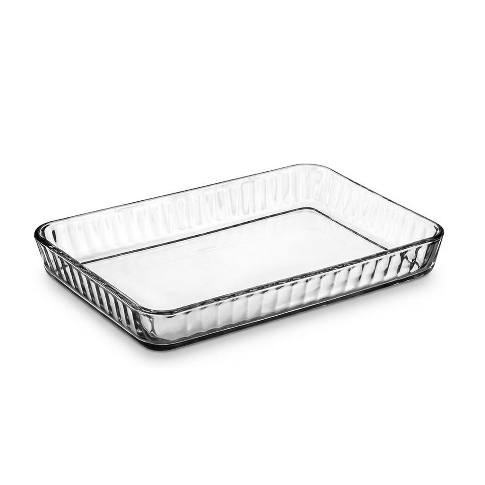 OFENSCHALE 40x27 cm - Transparent, Glas (40/27/5.5cm) - Der-Porzellan-Laden