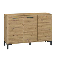 KOMMODE Nevio Artisan Eiche 120 / 41 / 83 cm - Eiche Artisan/Braun, Holz/Holzwerkstoff (120/83/41cm) - Feldmann-Wohnen