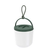 LED-LEUCHTE Dimmbar warmweiß batteriebetrieben mit Schlaufe IP44 3000K 80lm olivegrün - Grün, Kunststoff (13/13/21cm) - Northpoint