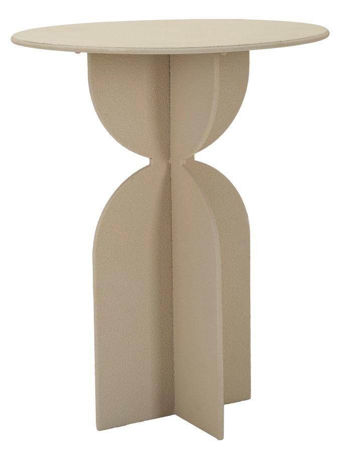 Mauro Ferretti Beistelltisch Creme 45x58x45 cm