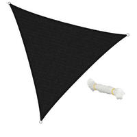 SONNENSEGEL - Anthrazit, Textil (360/360cm) - ECD-Germany