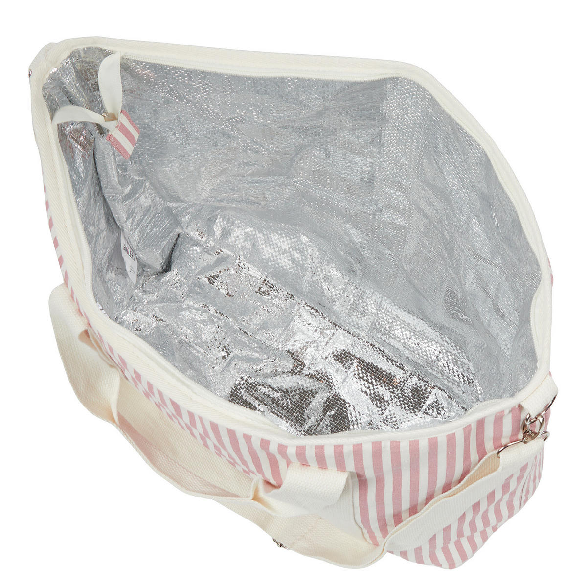 KÜHLTASCHE Keep Cool - Hellrosa, Textil/Metall (16/39/52cm) - Butlers