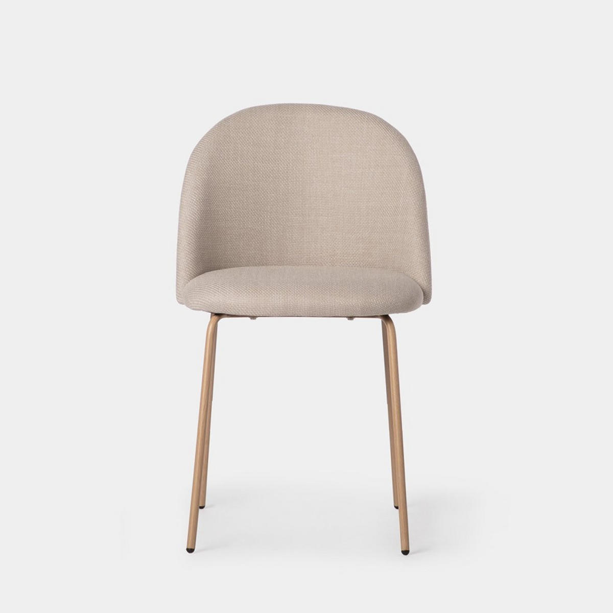 ESSZIMMERSTUHL Olivia Beige 48 cm x 81 cm - Beige, Textil (48/81/53cm) - Klast Home