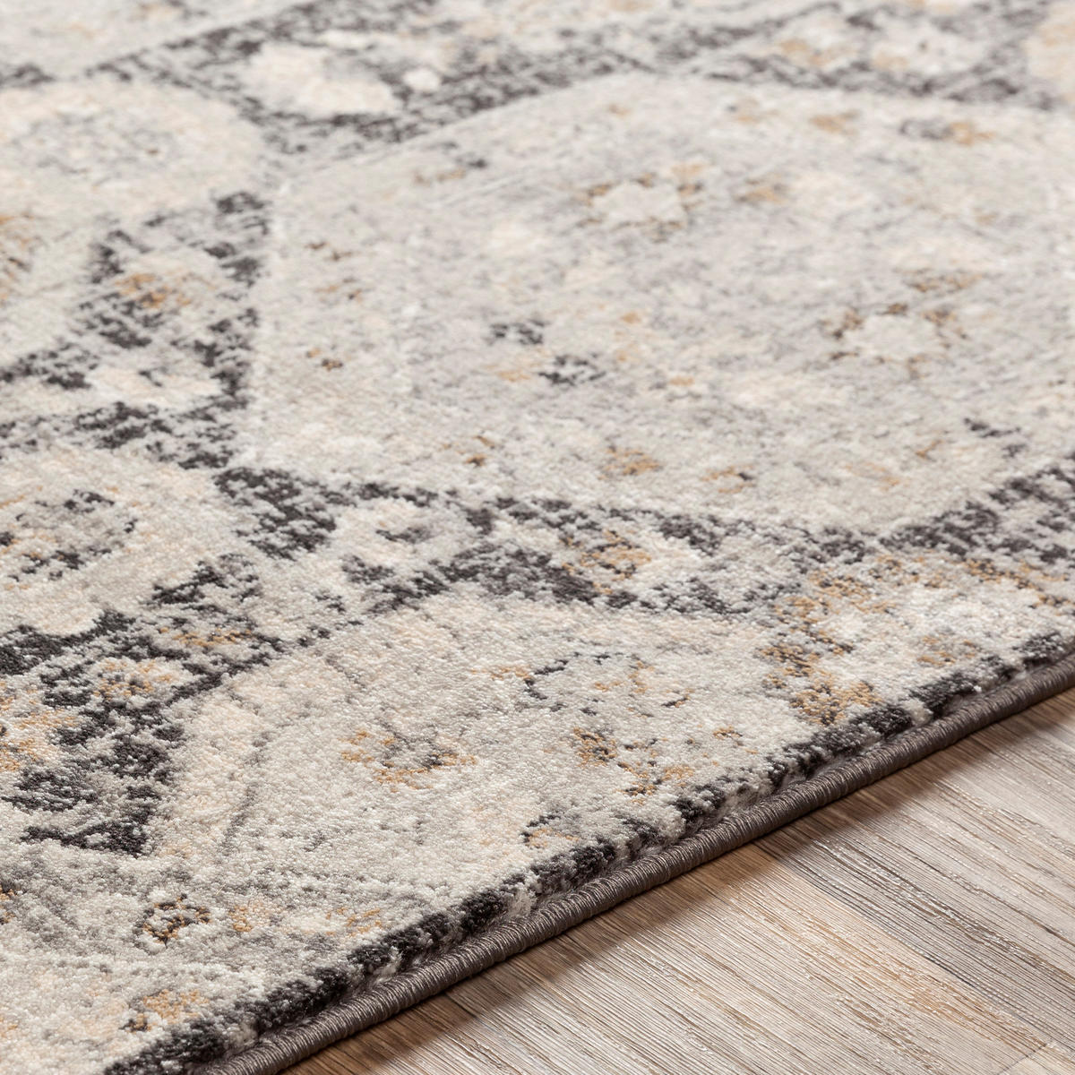 VINTAGE-TEPPICH 160/220 cm Grau - Grau, Naturmaterialien/Textil (160/220cm) - LIVABLISS