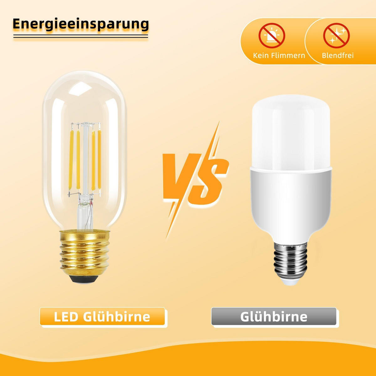 LEUCHTMITTEL Lumivynth 4.5/4.5/11.1 cm - Transparent, Glas (4.5/11.1cm) - ZMH