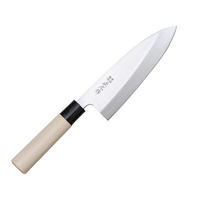 FISCHFILETIERMESSER Silber 31/5.2/31 cm 10006 - Silberfarben, Holz (31cm) - Masahiro 