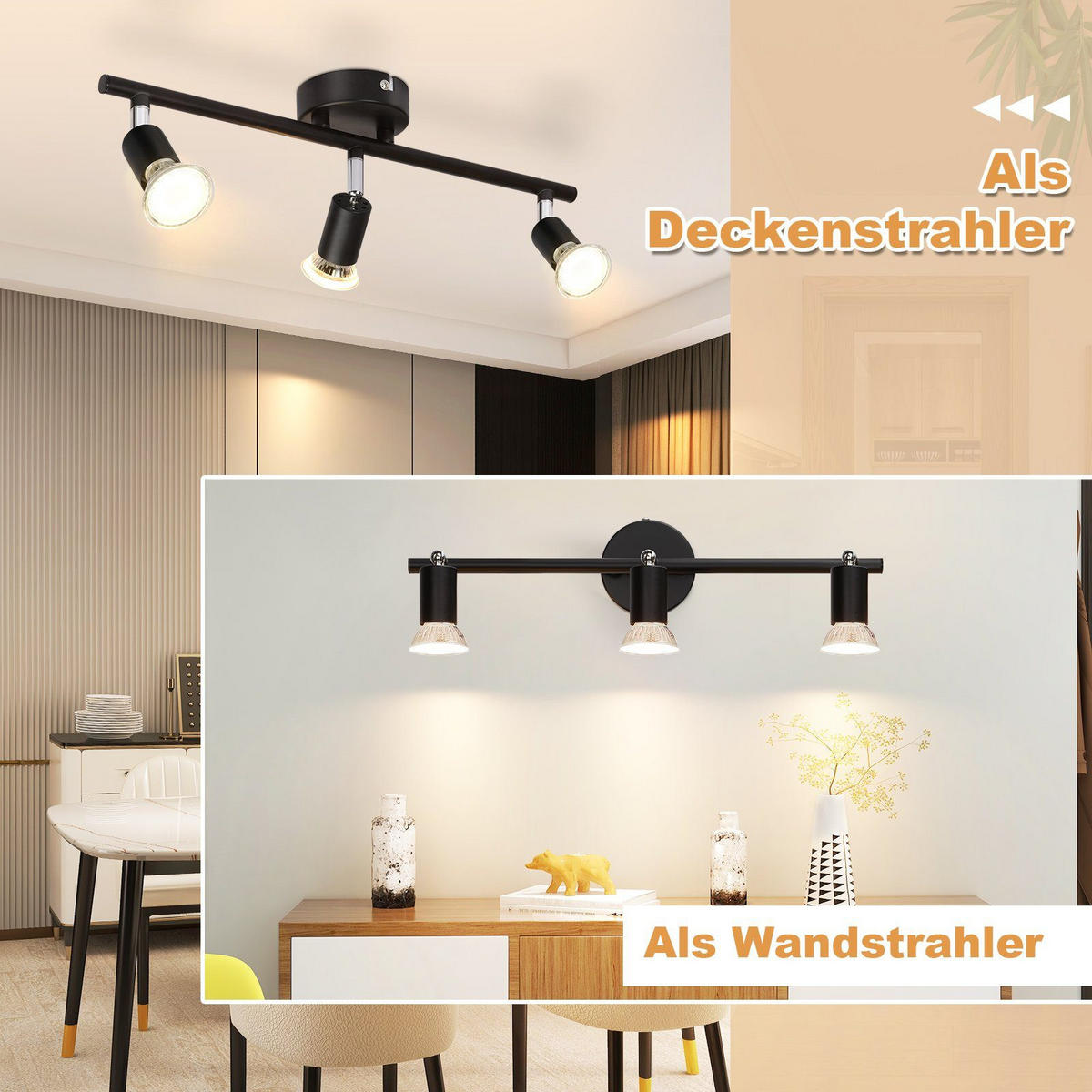 STRAHLER Pilz 40/8/14 cm - Schwarz, Metall (40/8/14cm) - Nettlife