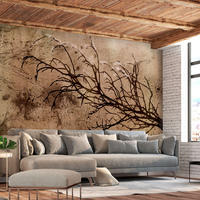 VLIESTAPETE Braun 150/105 cm - Braun, Textil (150/1cm) - KUNSTLOFT