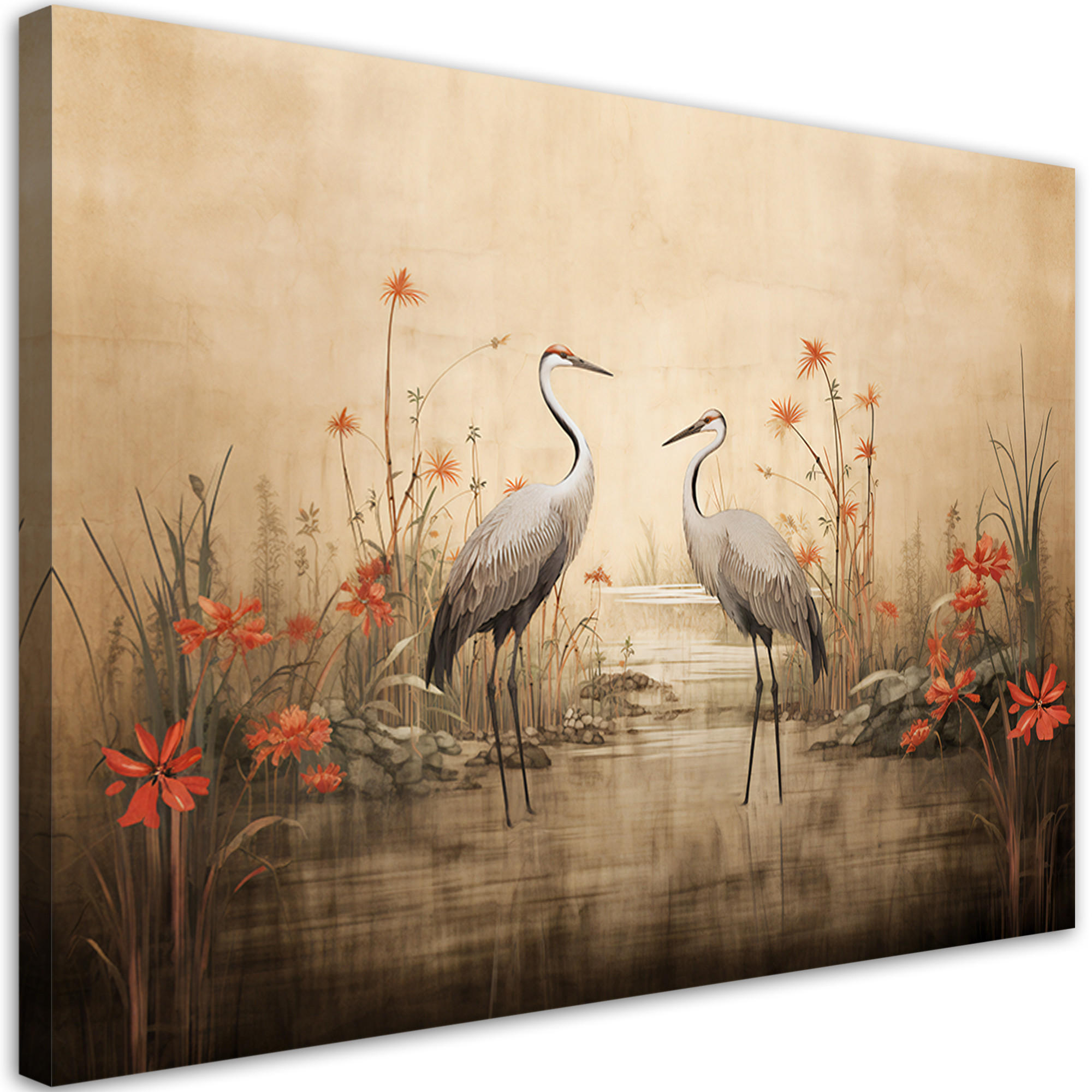 Feeby Wandbild Beige 60x40 cm