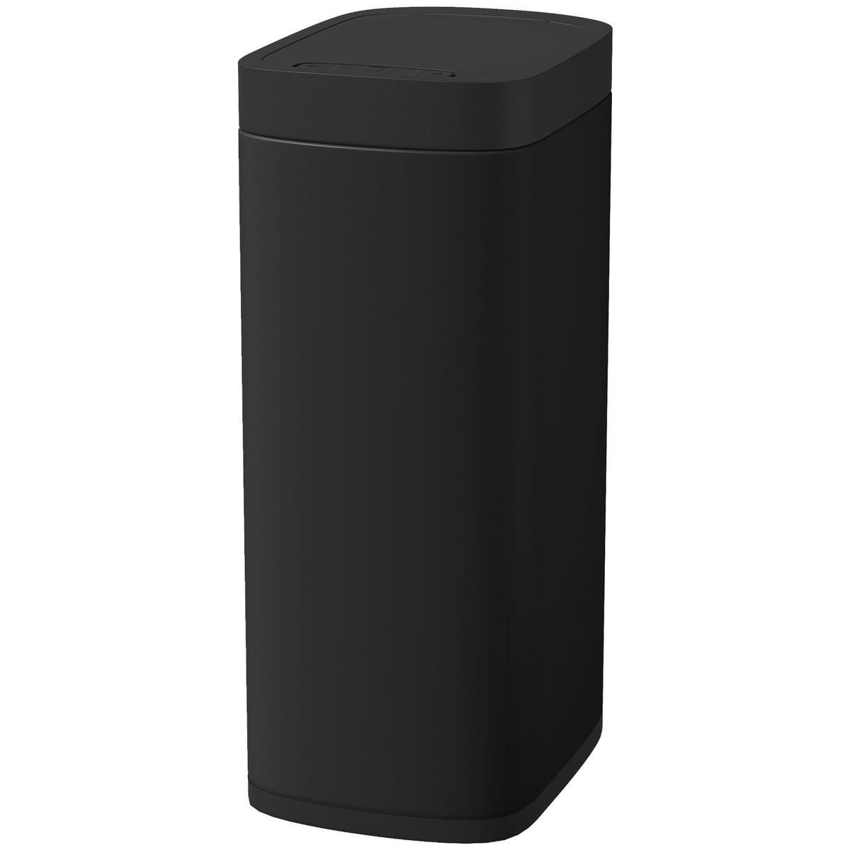 MÜLLEIMER SENSOR AUTOMATISCHER Sensor 50L Infrarot Metall Schwarz 26,5/68/35,5 cm - Schwarz, Metall (26.5/68/35.5cm) - Rolipo