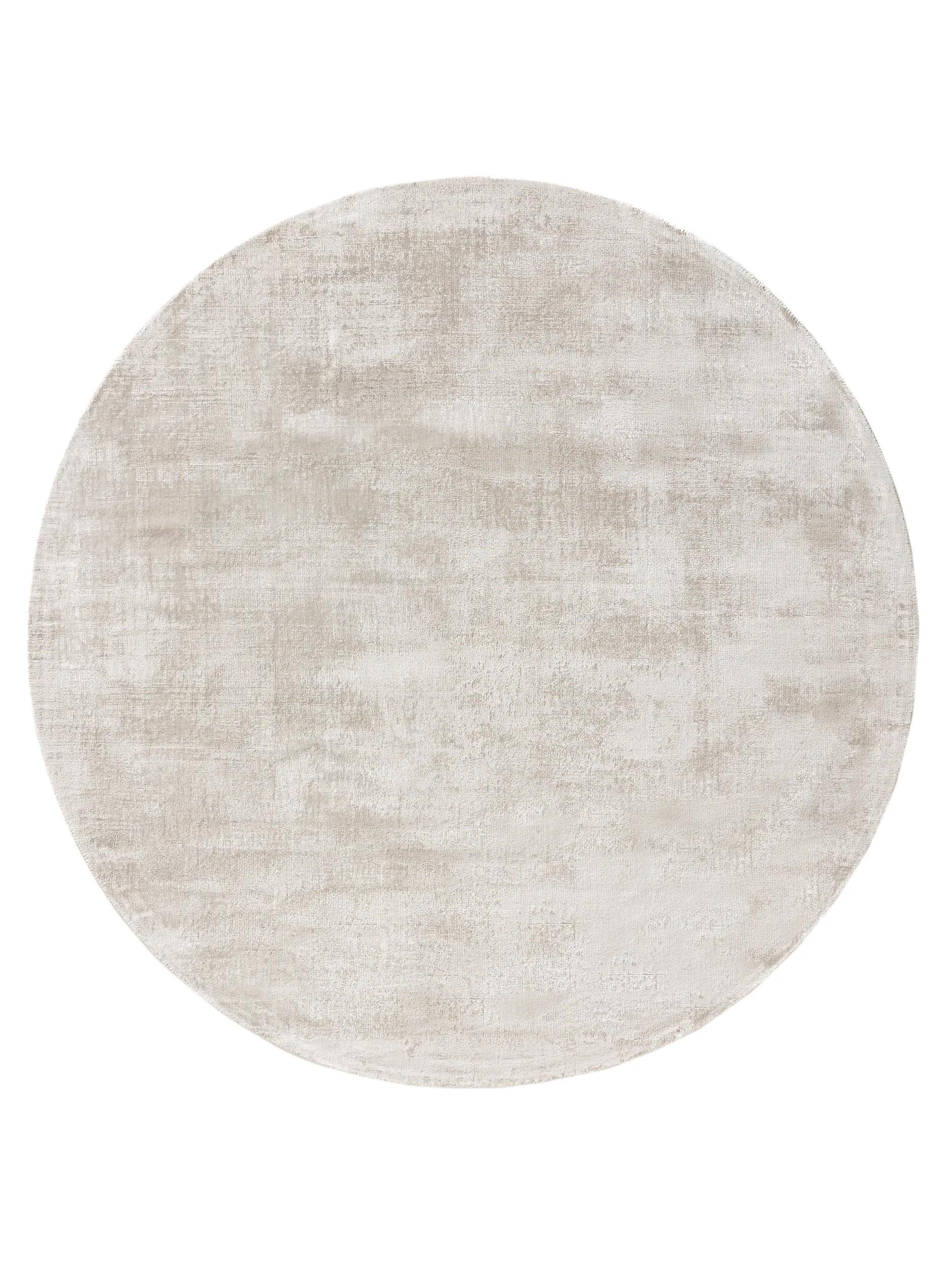 VISKÓZOVÝ koberec Nova Svetlosivá ø 200 cm okrúhly - svetlosivá, textil/prírodné materiály (200/200cm) - benuta Pure