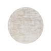 VISKÓZOVÝ koberec Nova Světle šedá ø 120 cm - světle šedá, textil/přírodní materiály (120/120cm) - benuta Pure