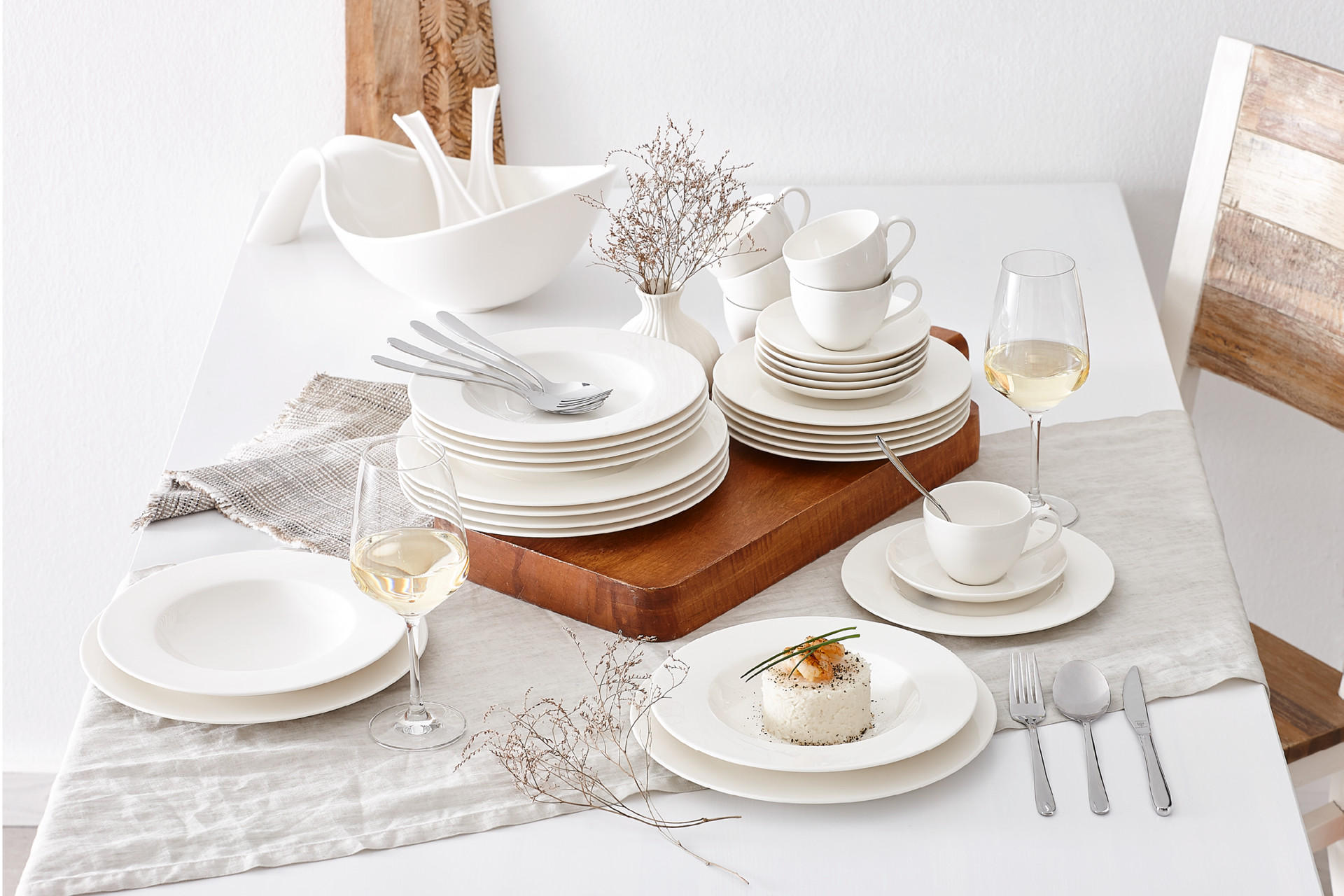 Basic-White-Geschirrserien