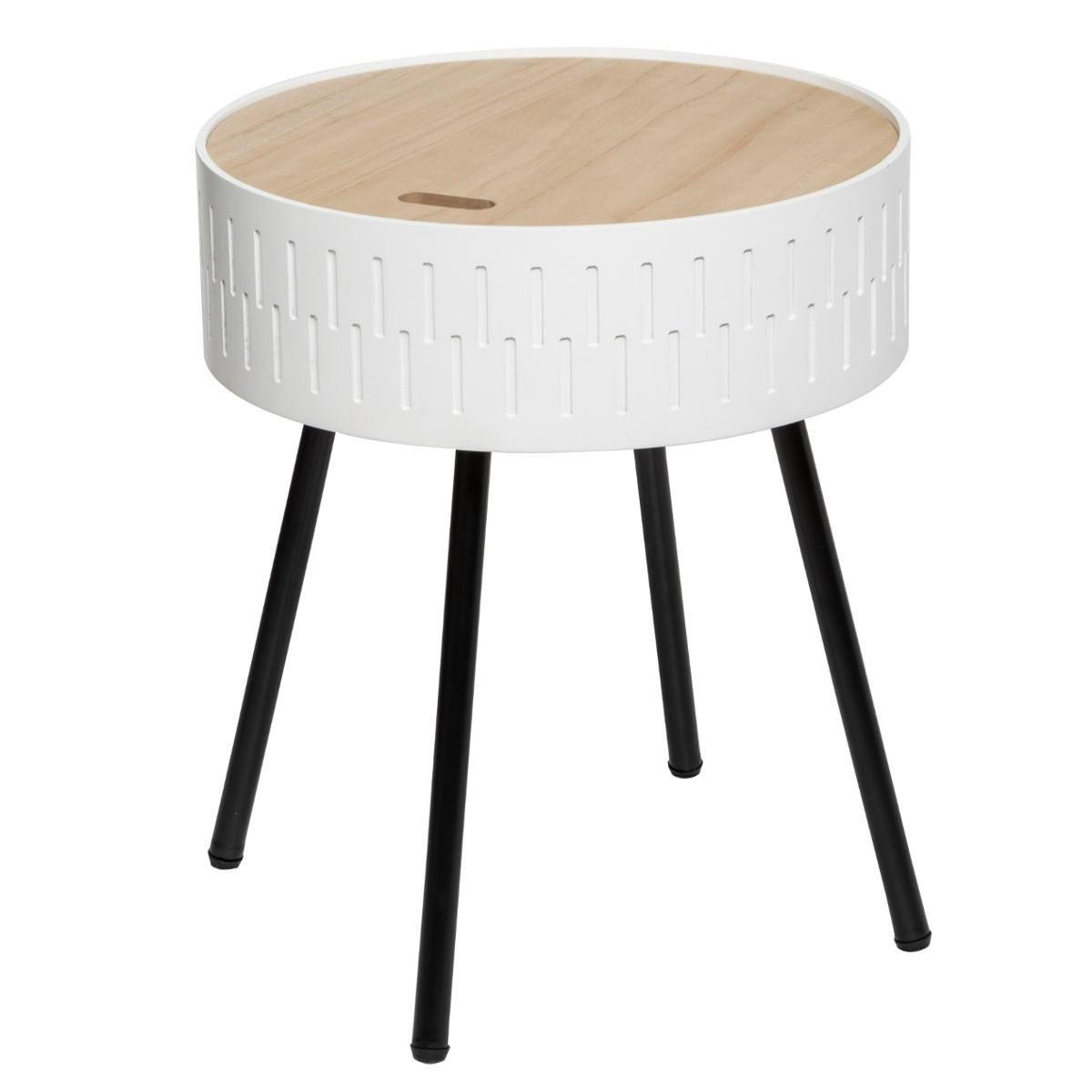 Atmosphera Createur d´interieur Couchtisch Weiß 38.5x45.5x38.5 cm