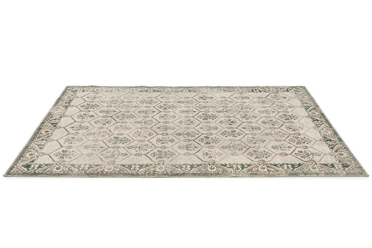 DESIGN-TEPPICH aus recycelten Fasern grün - Grün, Textil (120/170cm) - AFK Living