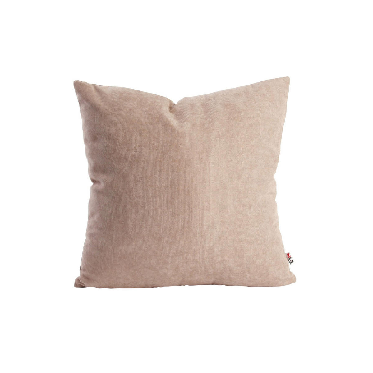 DEKOKISSEN Uni Cappuccino 45x45 cm mit Füllung - Braun, Textil (45/45cm) - Deco-Raum