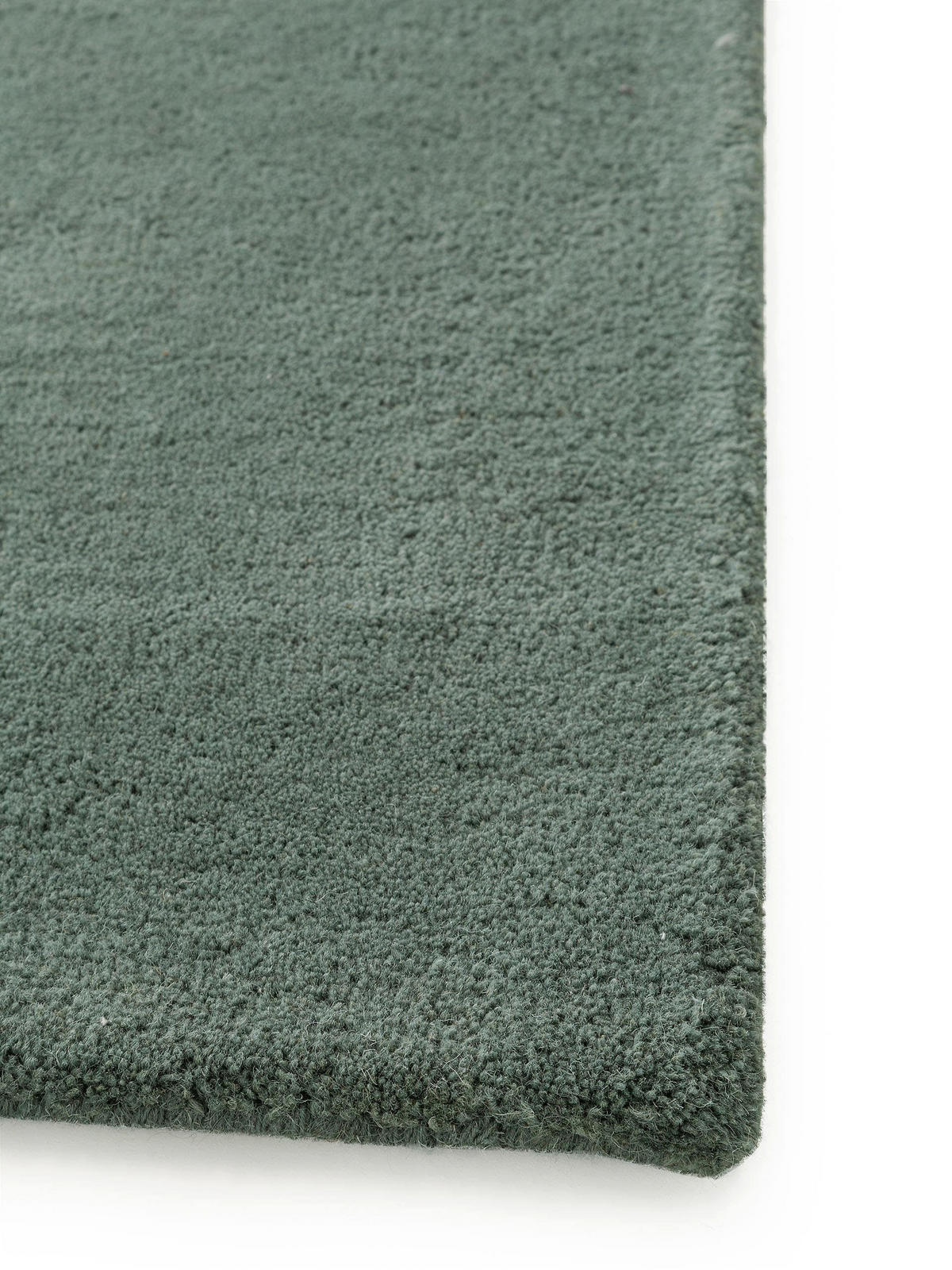WOLLTEPPICH Bent Grün 250x350 cm - Grün, Textil (250/350cm) - benuta Nest