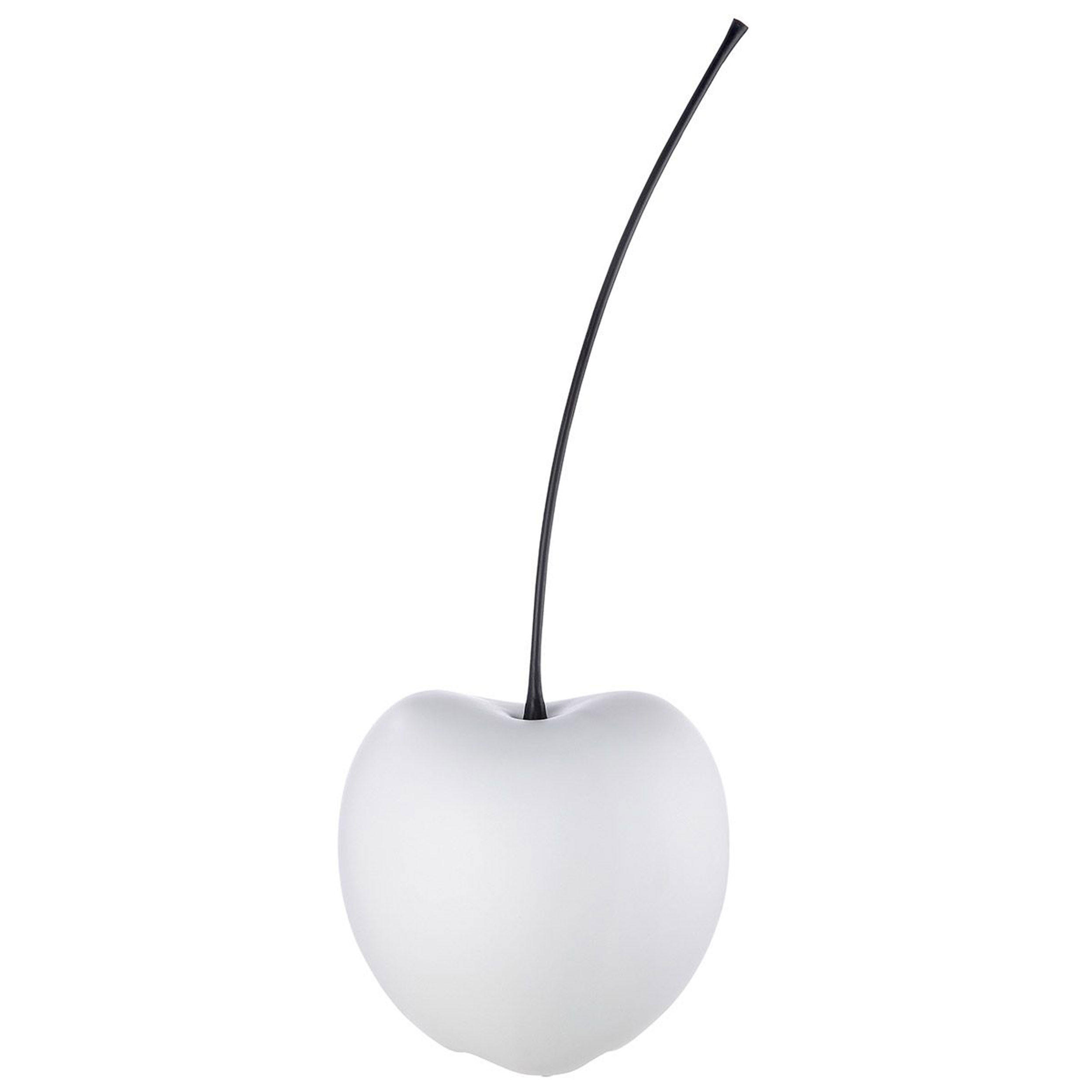 DEKOSKULPTUR Kirsche Celebration, Keramik, Matt Weiß, H 60 cm - Weiß, Keramik (40/50/40cm) - Gilde