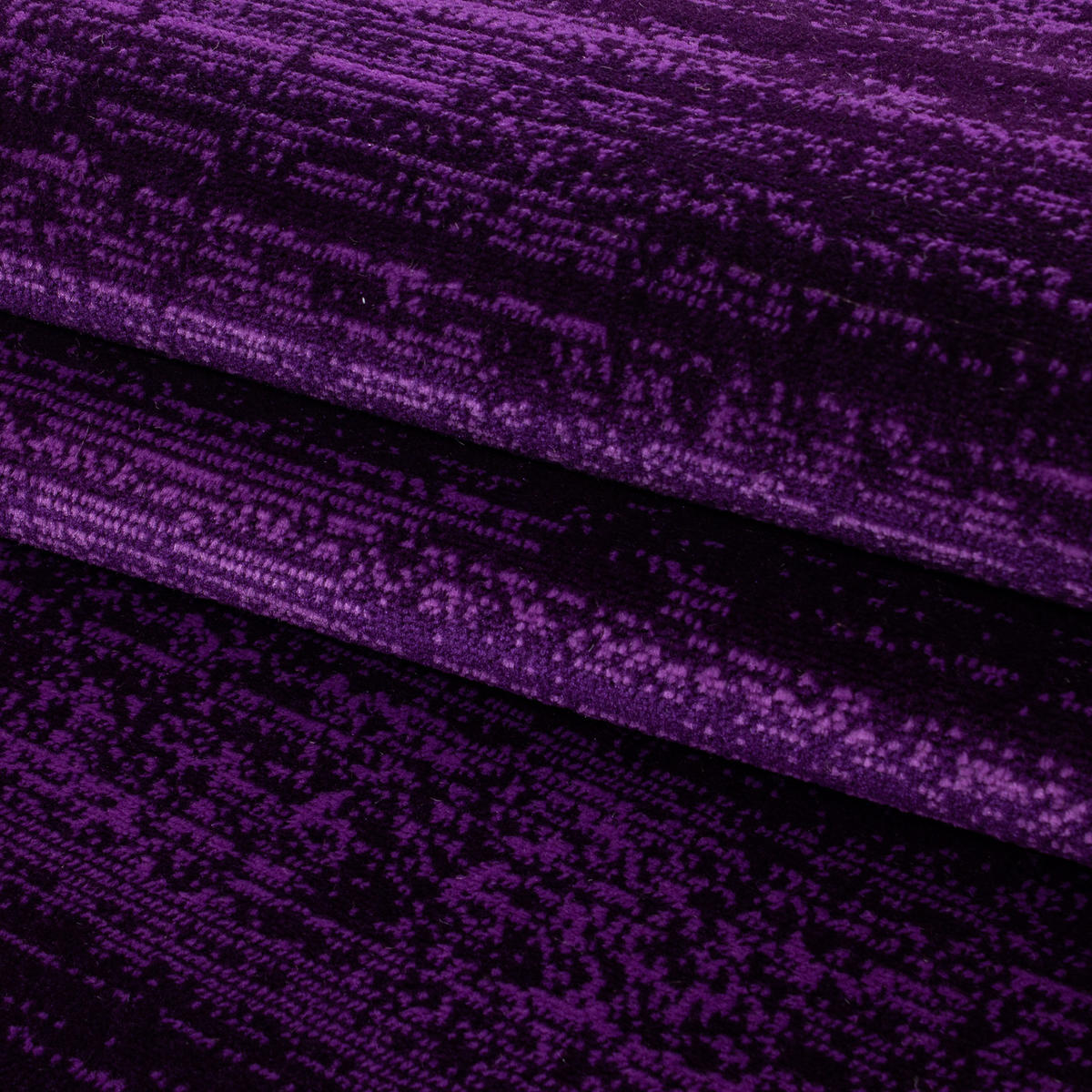 KURZFLORTEPPICH INN, einfarbig, Violett, 140 x 200 cm - Lila, Textil (140/200cm) - KADIMA DESIGN