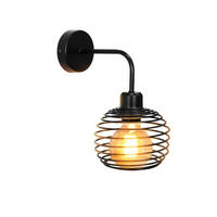 NÁSTĚNNÉ svítidlo Yarnell 23/15/27 cm - černá, kov (15/27/23cm) - Nettlife