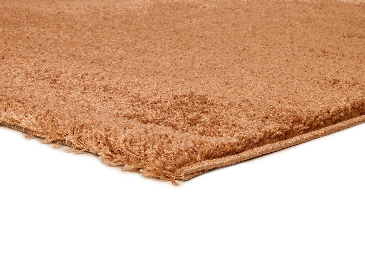 HOCHFLORTEPPICH Kamel Atlas 160/230 cm - Honig, Naturmaterialien/Textil (160/230cm) - Atticgo