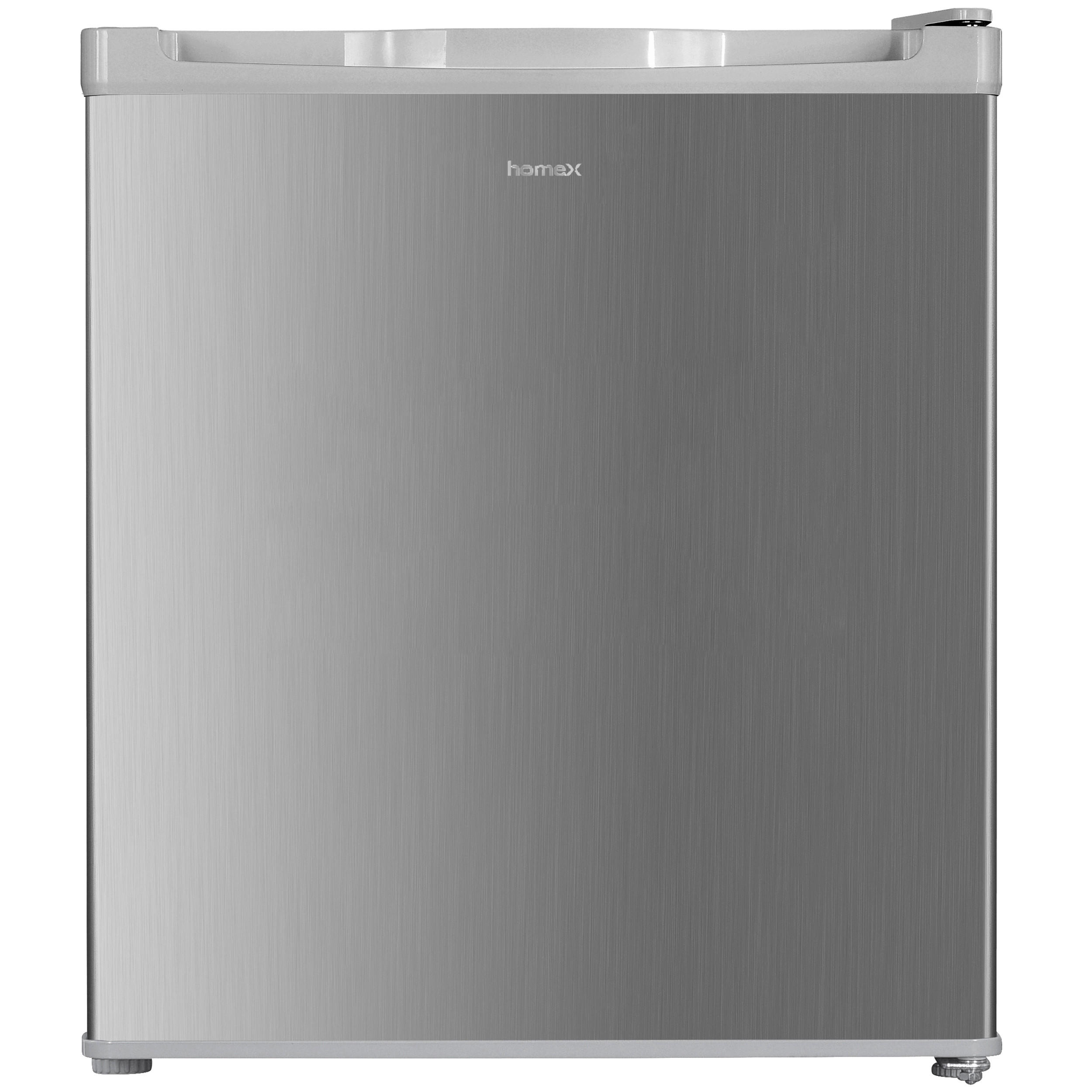 GEFRIERSCHRANK, Mini - 33L Nutzinhalt, 4-Sterne Gefrieren, freistehend, klein, mit Temperaturregelung, FM1015-S silber - Silberfarben, Kunststoff/Metall (44/51/47cm) - homeX