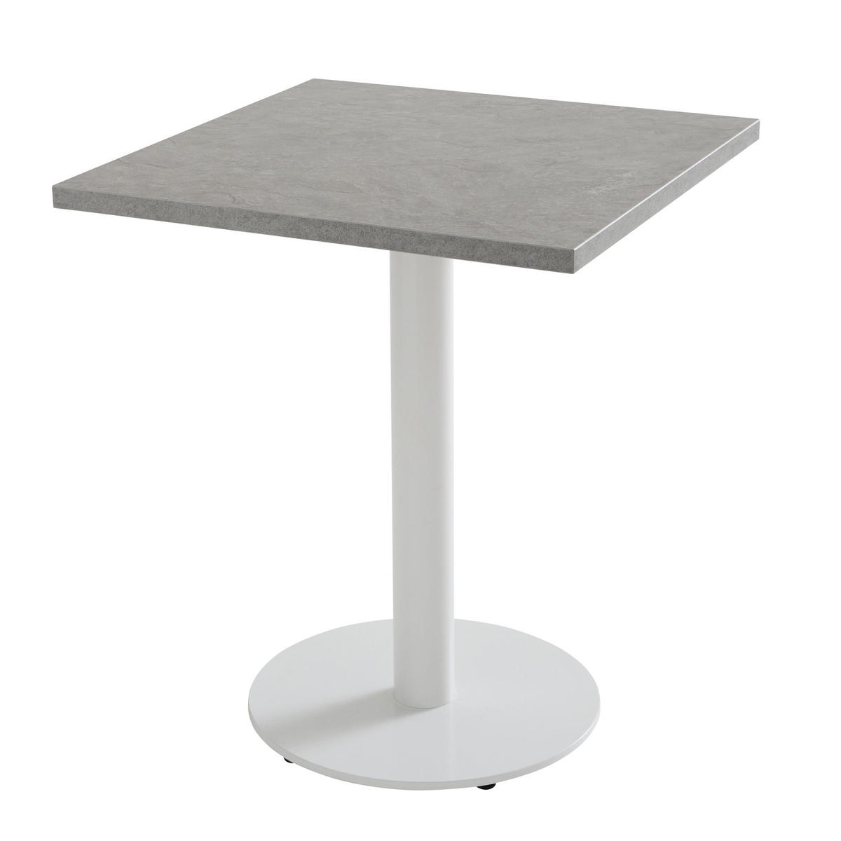 TISCHPLATTE quadratischer 60 cm, Grau - Grau, Holz/Holzwerkstoff (60/2/60cm) - Oviala