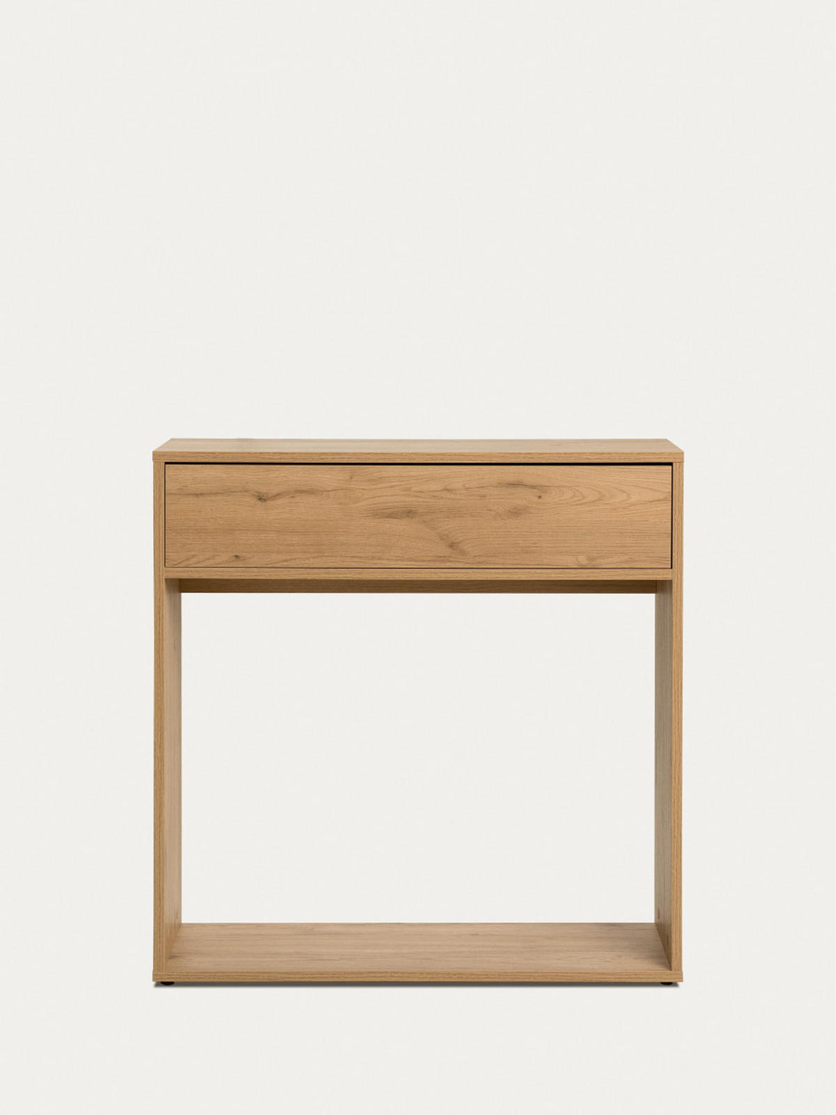 KONSOLE Hegas Natur 80 cm x 81 cm - Braun, Holzwerkstoff (80/81/25cm) - Kenay Home