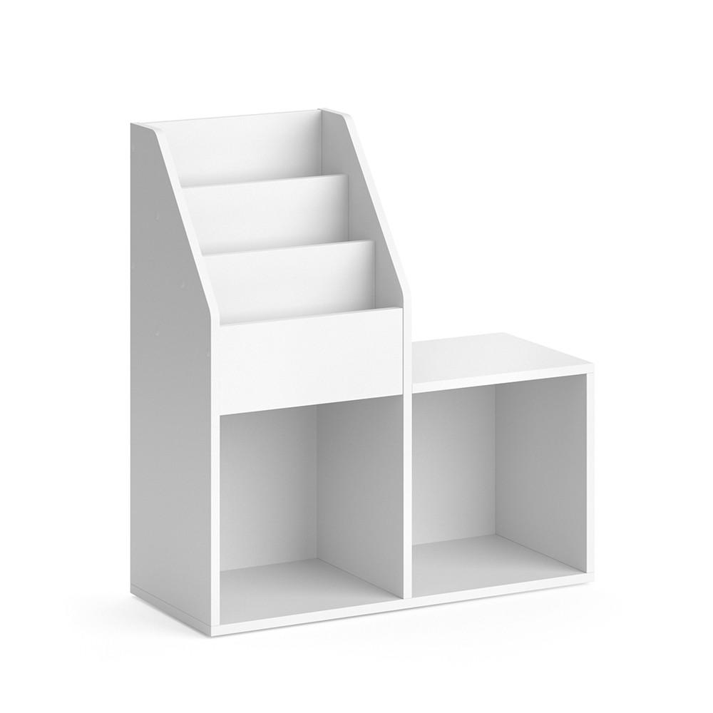 BÜCHERREGAL Luigi Weiß 72 x 79 cm - Weiß, Holzwerkstoff (72/79/30.9cm) - Vicco