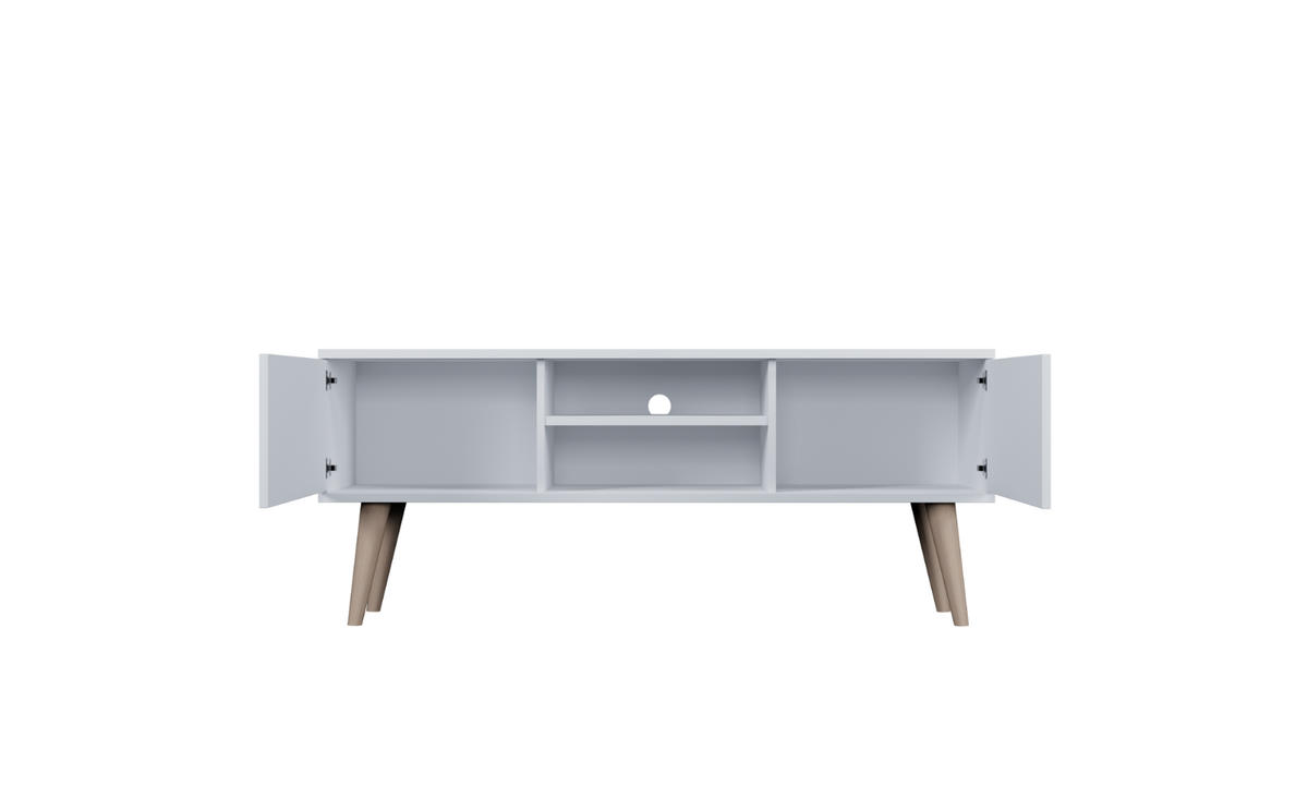 NÍZKA SKRÍŇKA Toronto biela 35/55,2/120 cm - biela, kompozitné drevo (35/55/120cm) - RAUMHIRSCH FURNITURE