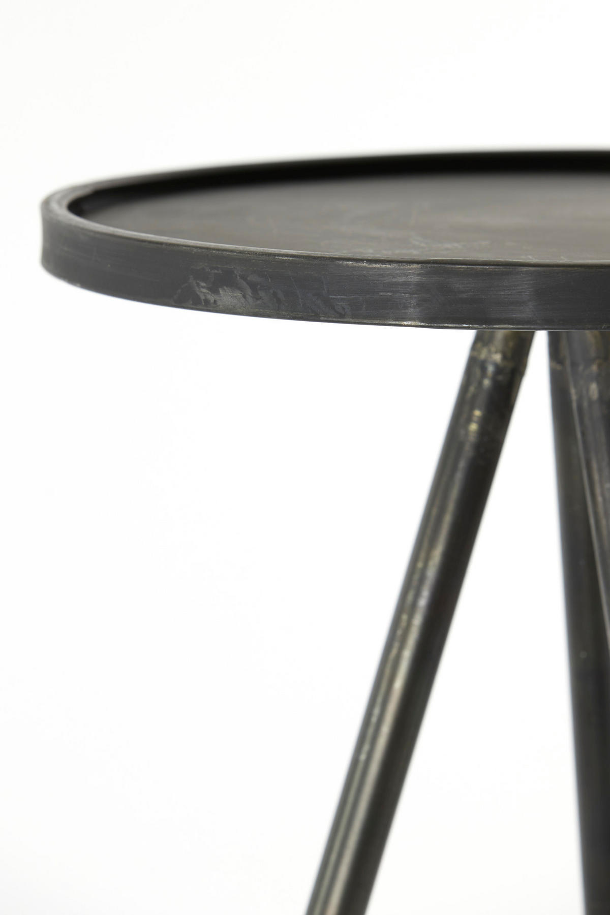 SÄULE Envira Grau Ø35/98,5 cm - Grau, Metall (35/35/98.5cm) - Light & Living
