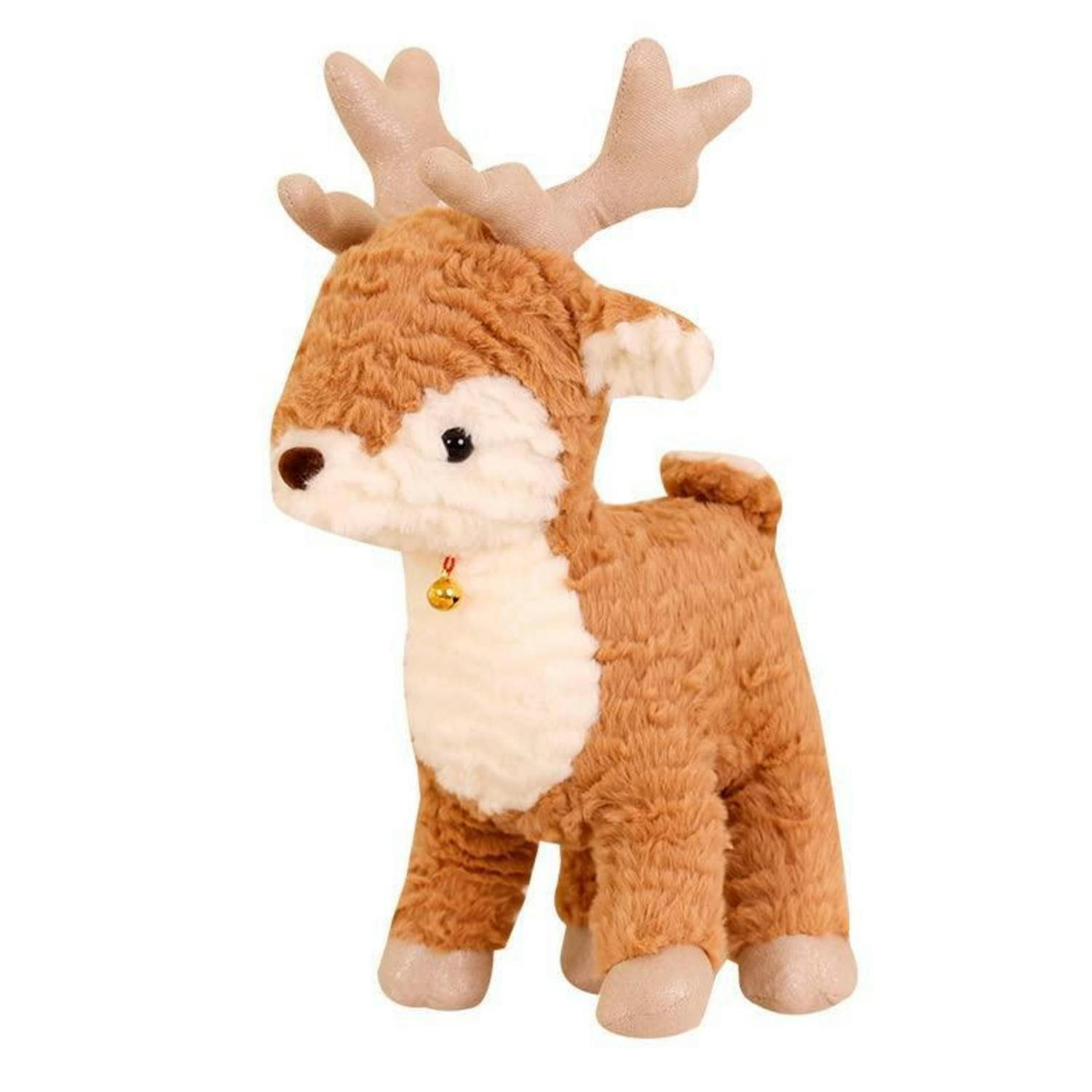 KUSCHELTIER Hirsch 30 cm - Braun, Textil (10/15cm)