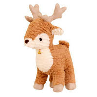 KUSCHELTIER Hirsch 30 cm - Braun, Textil (10/15cm)