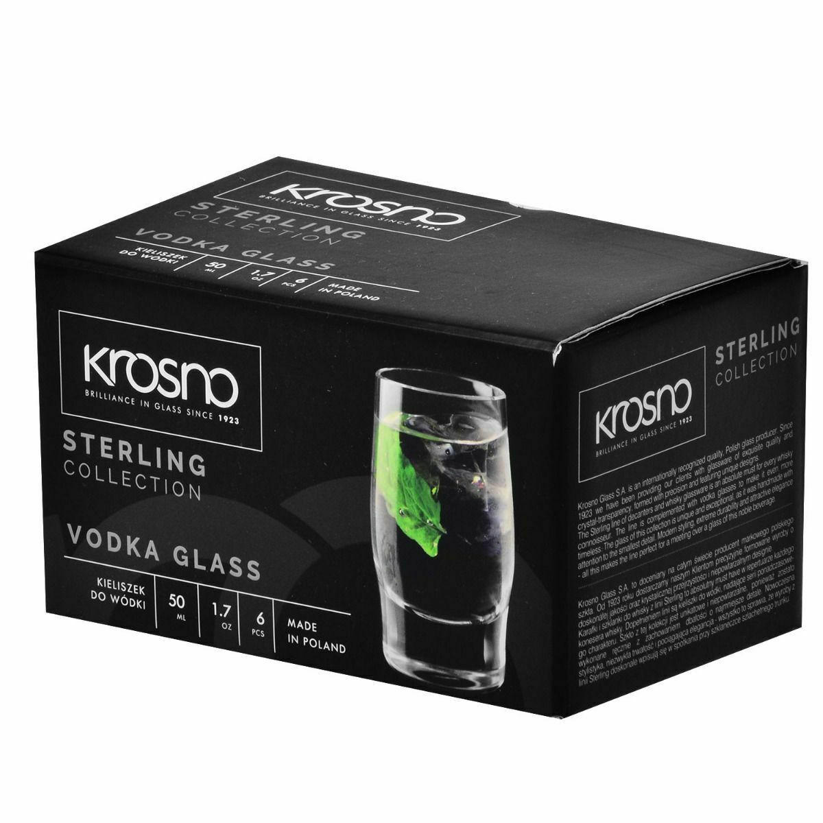SCHNAPSGLÄSER, 6er-Set, 50 ml - Transparent, Glas (0.05L) - Krosno Glass